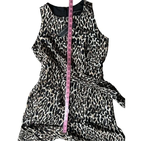 NWT Banana Republic Women’s Leopard Print Crop Wide Leg Sleeveless Jumpsuit, 2 - Picture 13 of 13